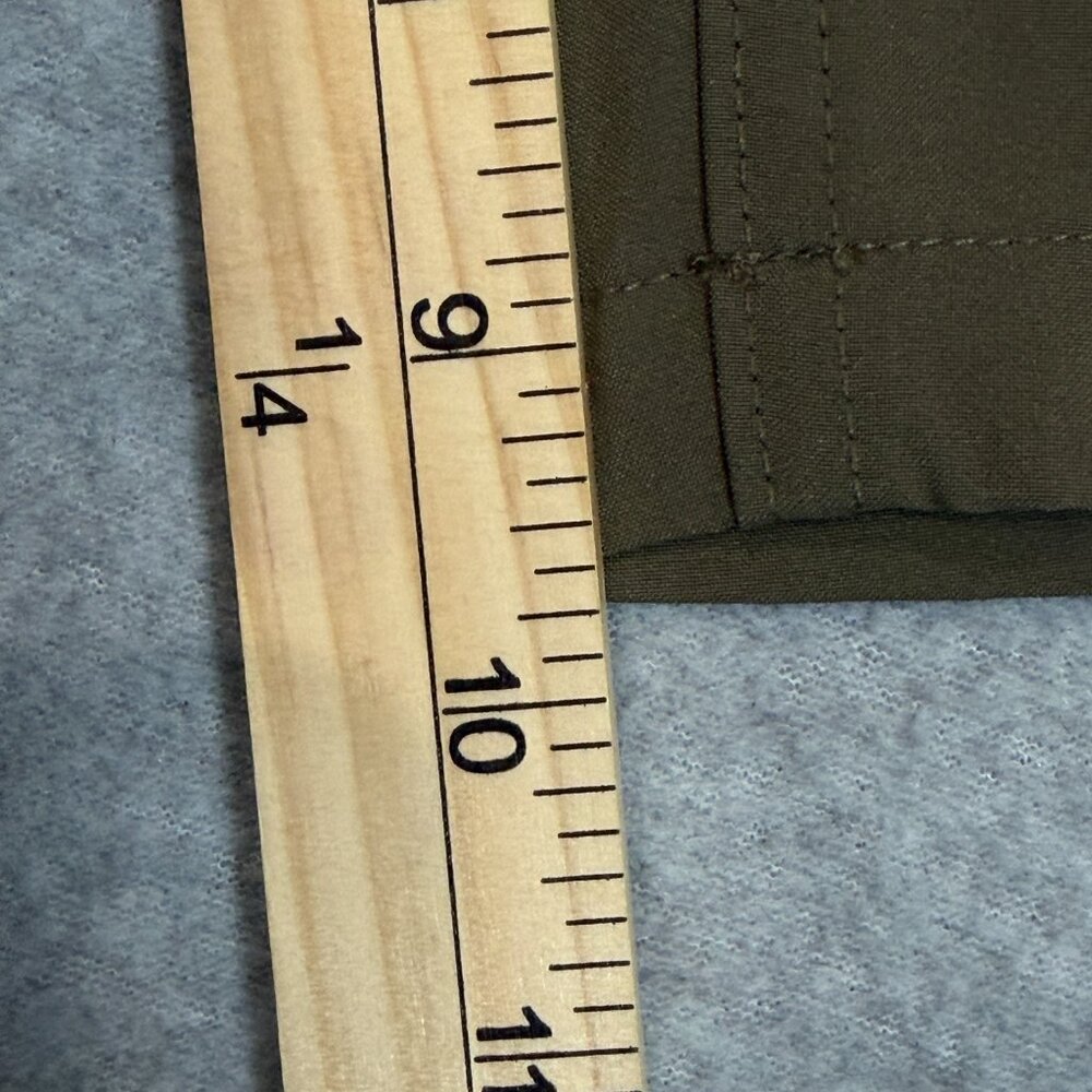 Hurley All Terrain Hybrid Walk Short Mens 28 Olive 4-Way Stretch Water Repel 10" - Picture 15 of 16